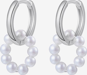 Hey Happiness - Pendientes 'Elegance' en plata: frente