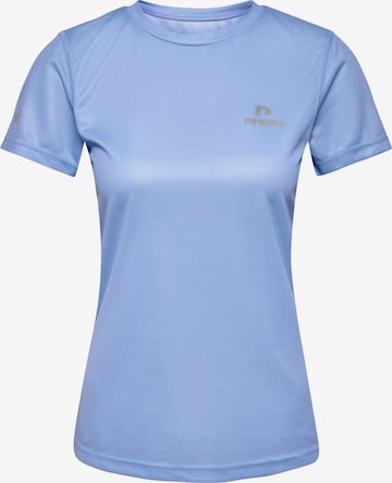 Newline - Camiseta funcional 'Memphis' en azul: frente