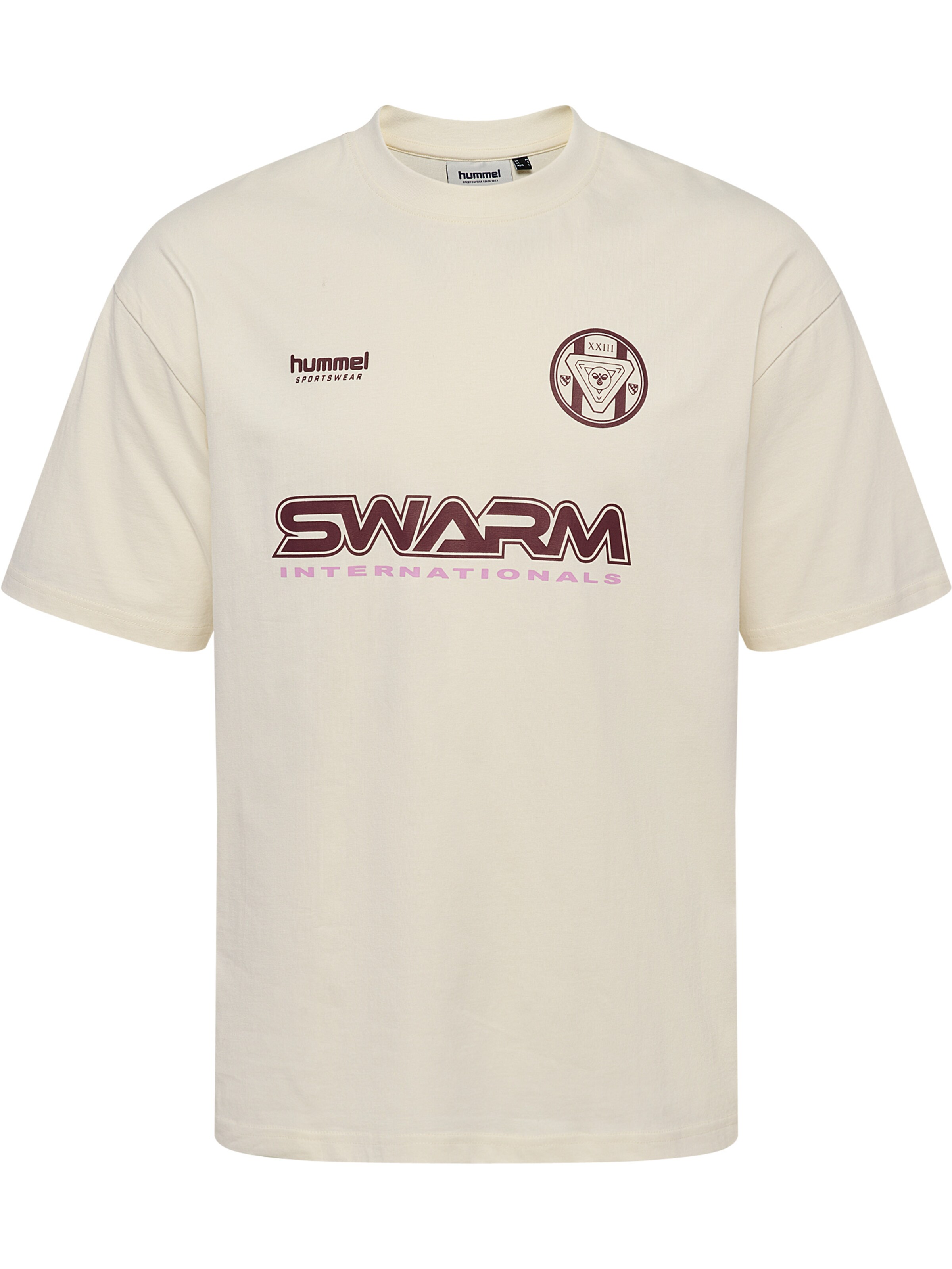 Hummel Performance shirt 'Swarm' in White: front