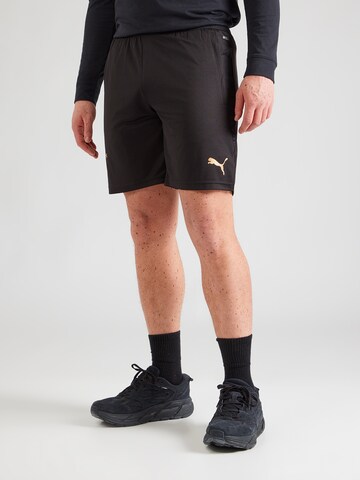 PUMA tavaline Spordipüksid, värv must: eest vaates