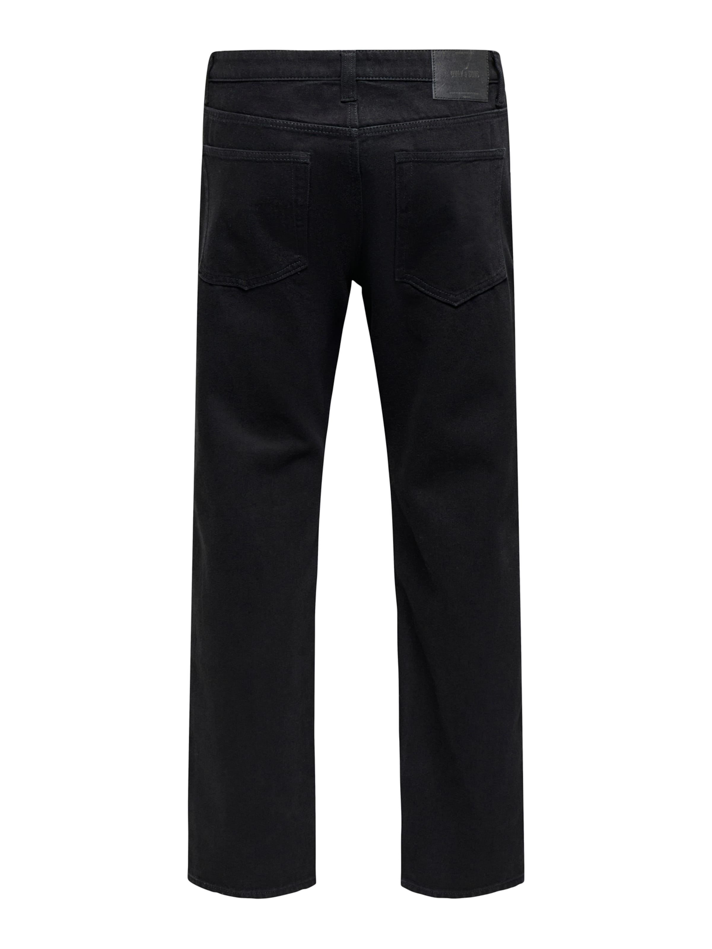 regular Jeans 'ONSEDGE' di Only & Sons in nero