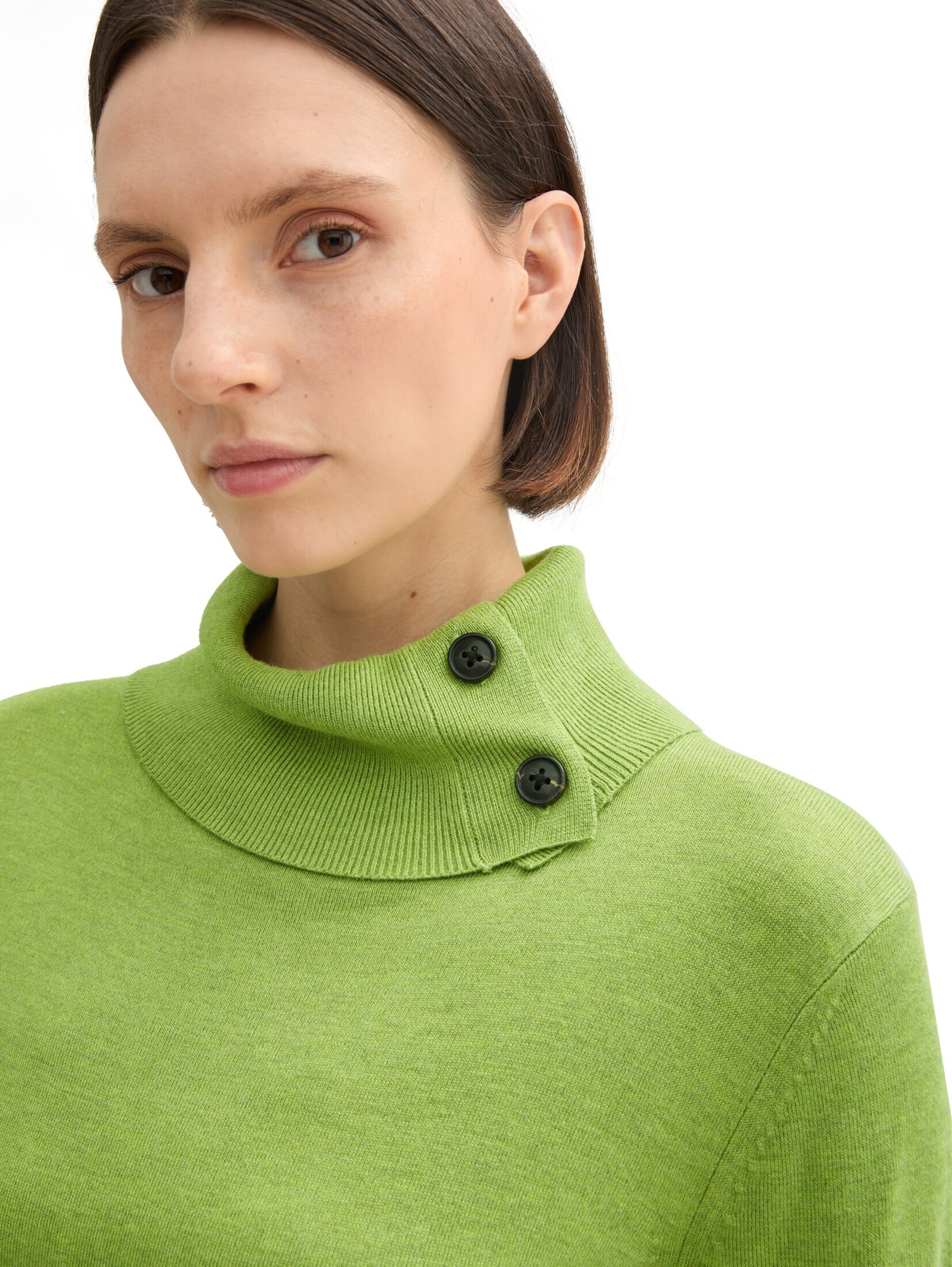 TOM TAILOR Pullover in Grün