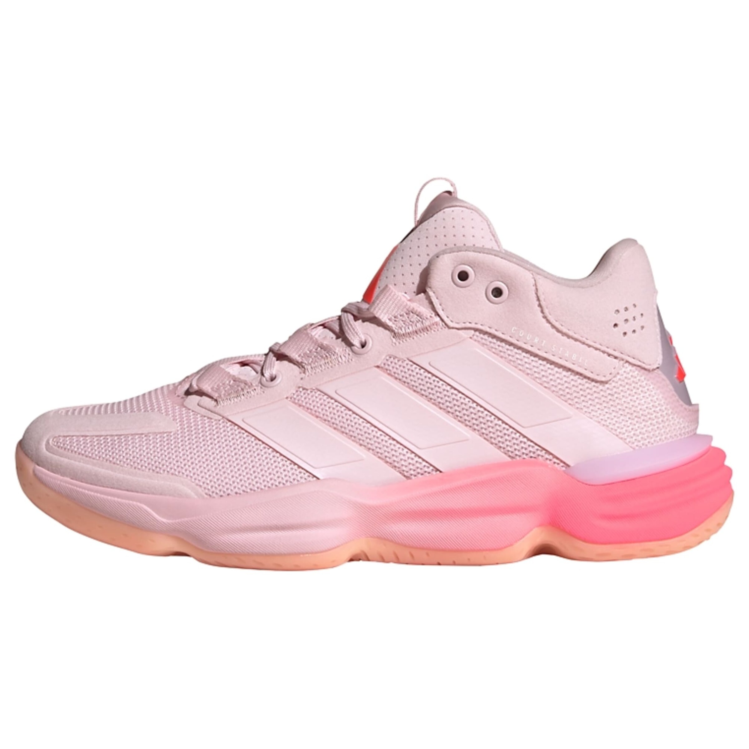 ADIDAS PERFORMANCE Sports shoe 'Court Stabil' in Pink: front