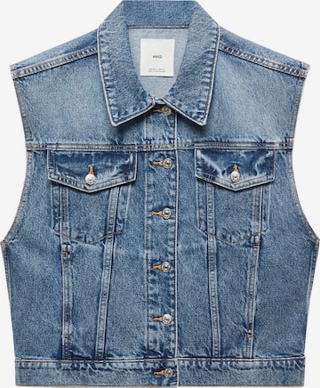 MANGO Vest 'KIMBERLY' in Blue: front