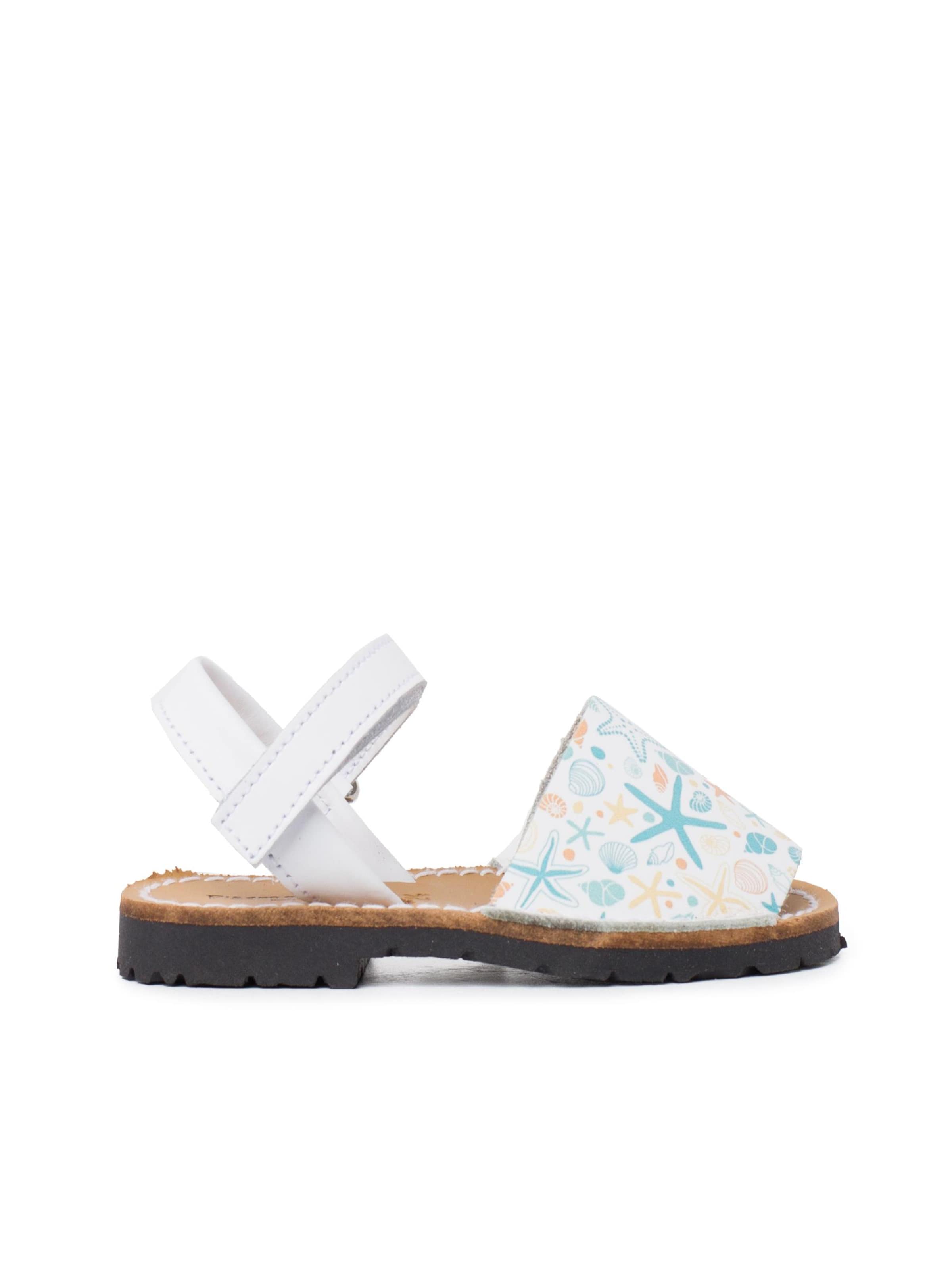 Sandales Pisamonas en blanc