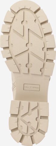 CALL IT SPRING - Botines con cordones en gris