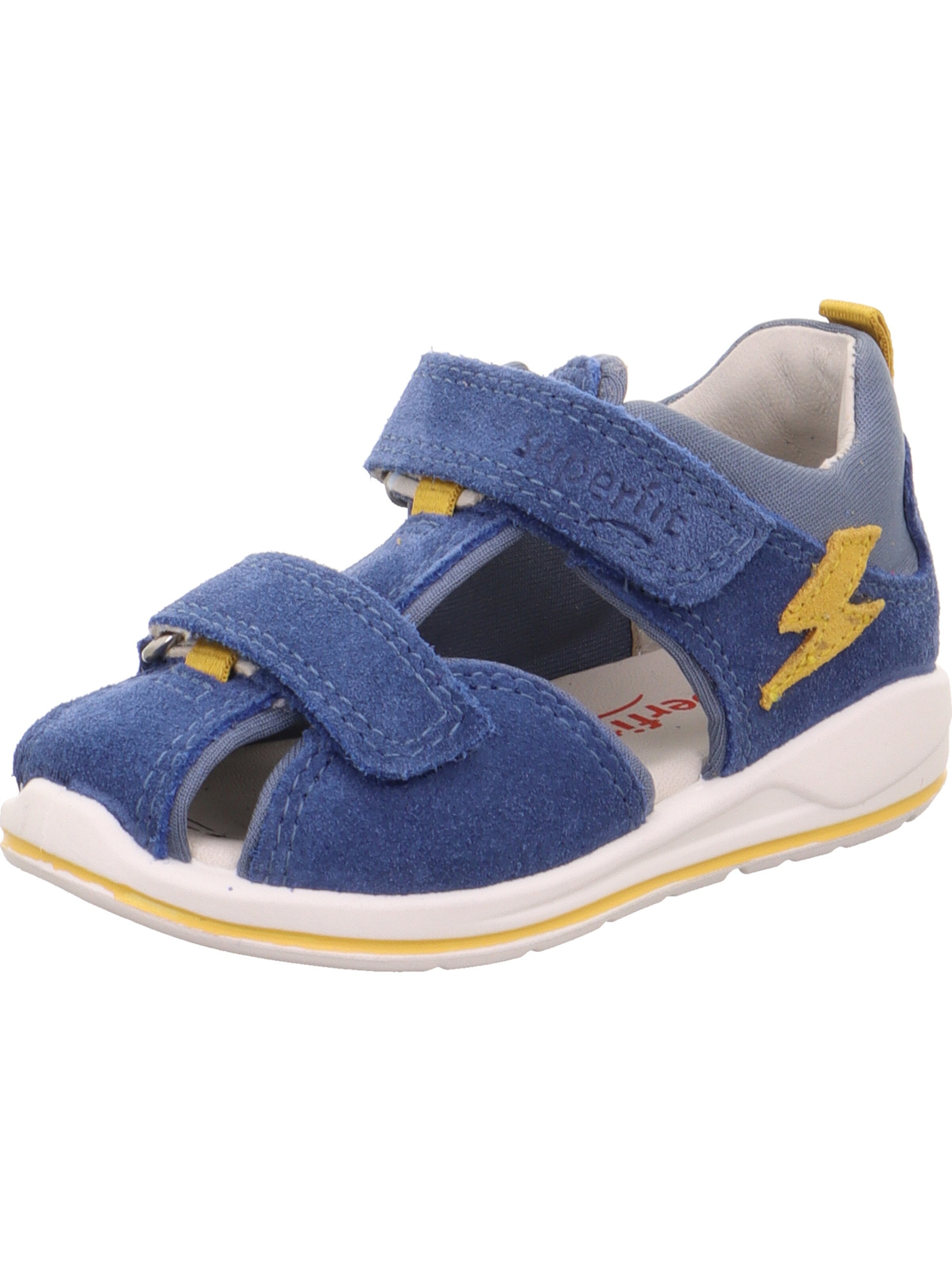 SUPERFIT Sandale 'Boomerang' in Blau: Vorderseite