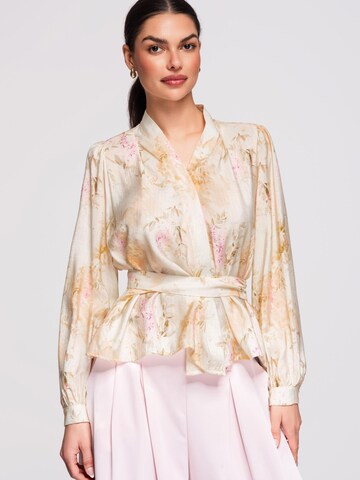 Camicia da donna di Ombre in beige