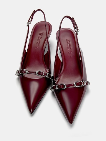 Escarpins Pull&Bear en rouge