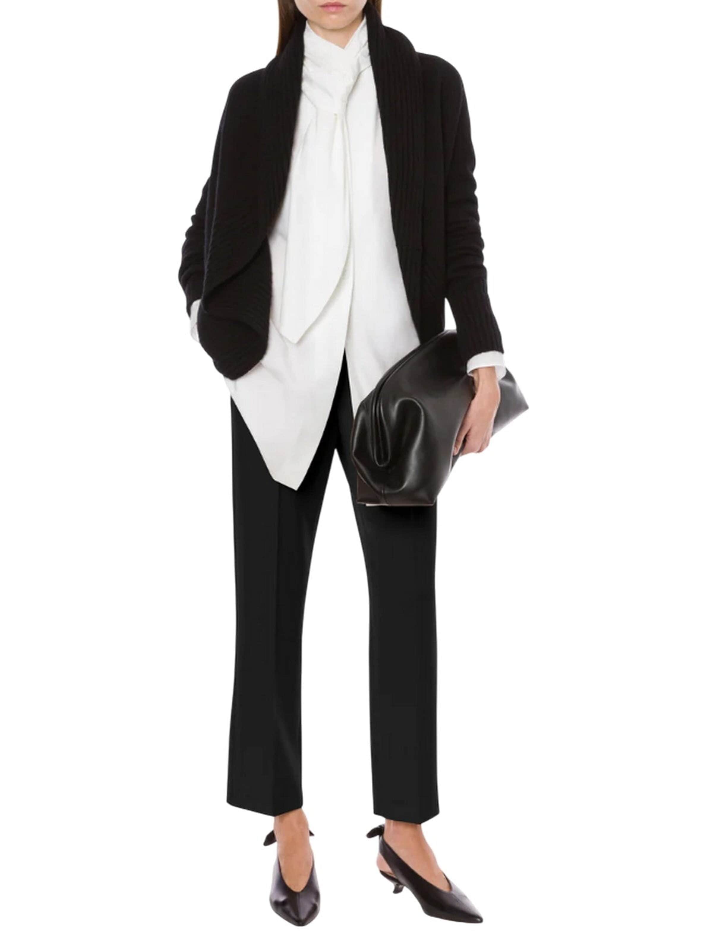 Camicia da donna di Alberta Ferretti in bianco: frontale
