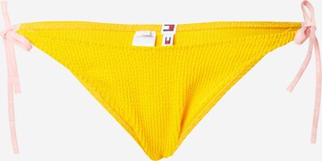 Bas de bikini Tommy Jeans en jaune : devant