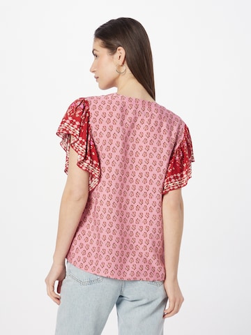 Lollys Laundry Blouse 'Isabel' in Pink
