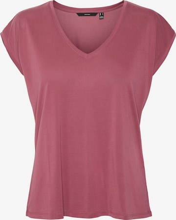 VERO MODA T-Shirt 'Filli' in Pink: predná strana