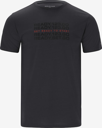 ENDURANCE Performance Shirt 'Paikaer' in Dark grey / Light red / Black, Item view
