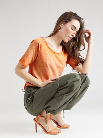 T-shirt 'WT SMART' Key Largo en orange