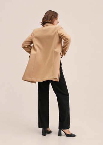 MANGO Between-Seasons Coat 'Dali' in Beige