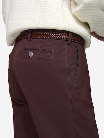 Regular Pantalon chino 'New York 2-5617' MEYER en rouge