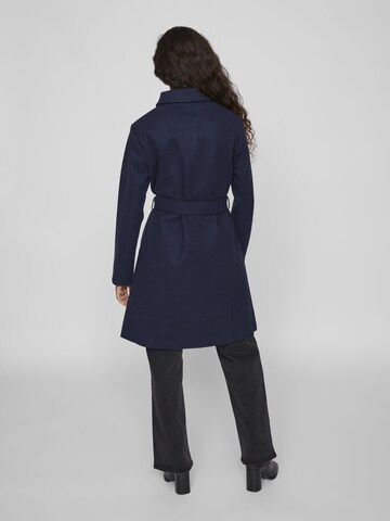 VILA Between-Seasons Coat in Blue