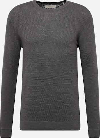 Pull-over s.Oliver en gris : devant