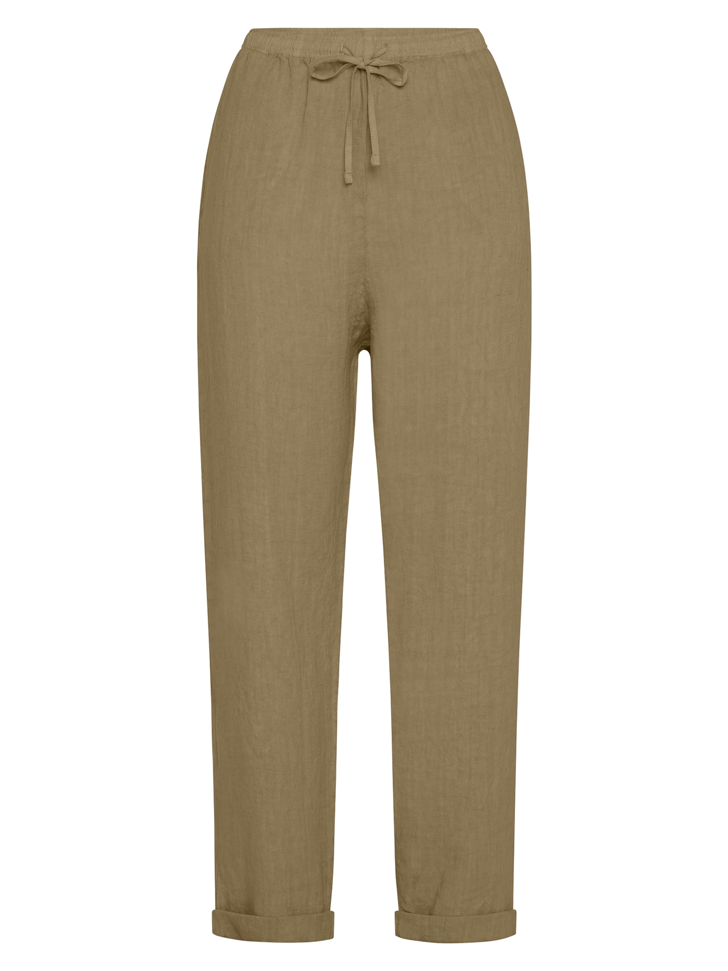 DEHA Regular Broek in Bruin: voorkant