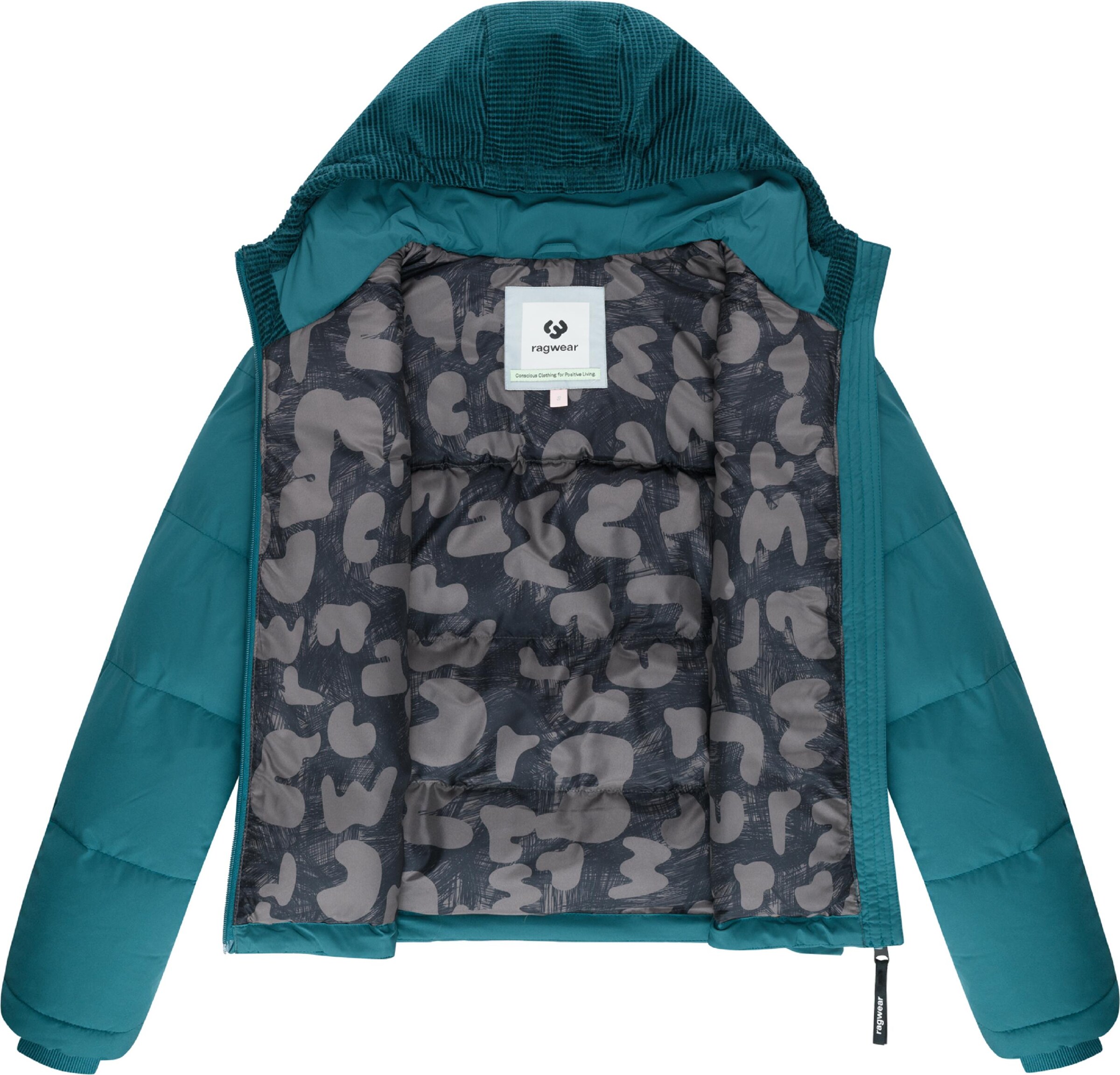 Ragwear Winter Jacket 'Amazze' in Green