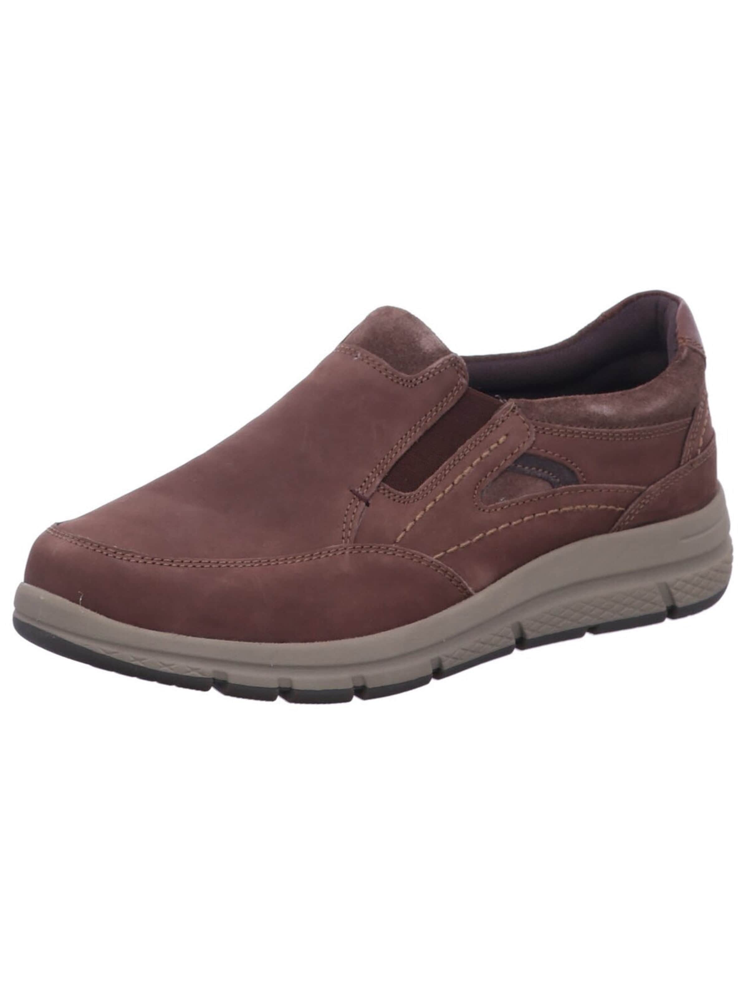 Ciabatta 'Slipper Herren 57409 TE21 320 Echtleder in braun' di JOSEF SEIBEL in marrone: frontale