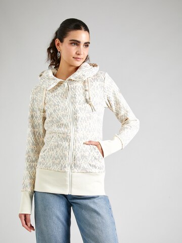 Ragwear Sweatjacke in Beige: Vorderseite