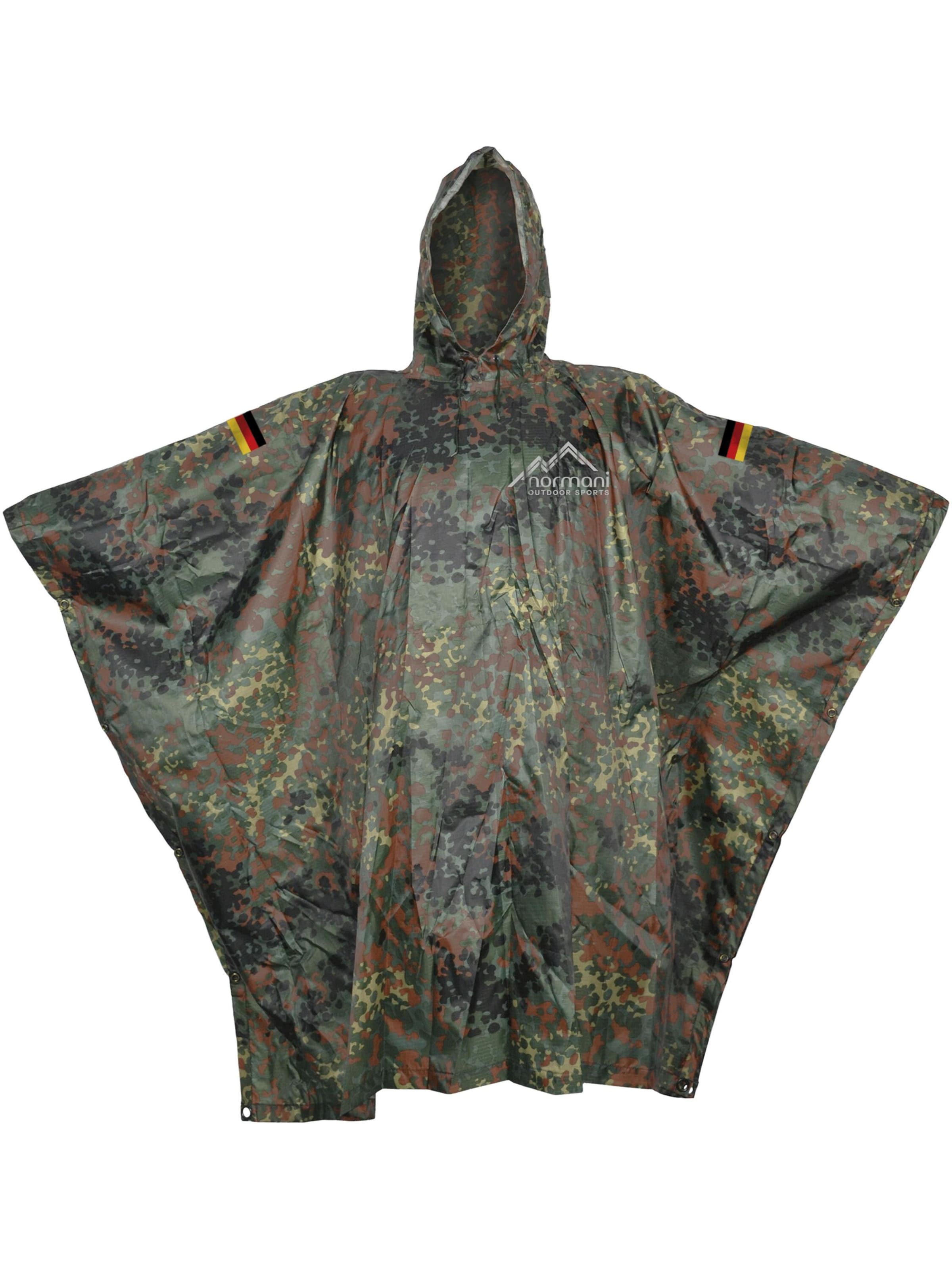 Veste fonctionnelle normani en vert : devant