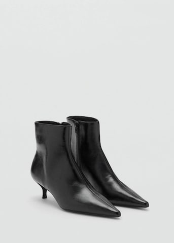 MANGO Ankle Boots 'Bird' in Black