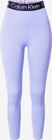 Calvin Klein Sport Sportovní kalhoty – fialová: přední strana