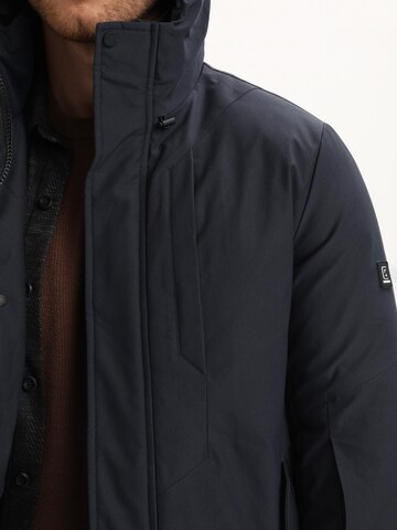 Gabbiano Winterparka 'Winter Parka Canvas Jacket' in Blau