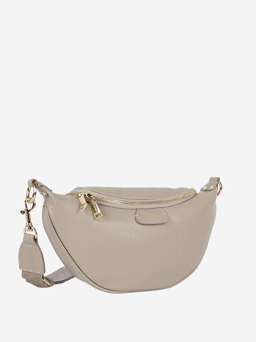 LANCASTER Paris Crossbody bag 'Lancaster Sac banane Zippé Dune Galet' in Grey
