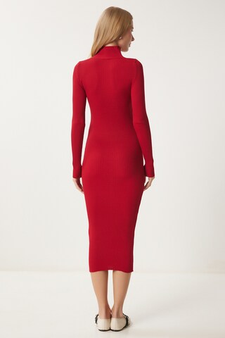 Happiness İstanbul Kleid in Rot