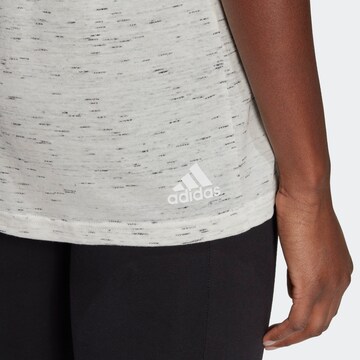 ADIDAS PERFORMANCE - Top desportivo em branco