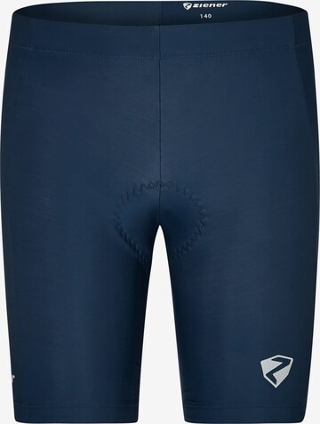 ZIENER Sportshorts in Blau: predná strana