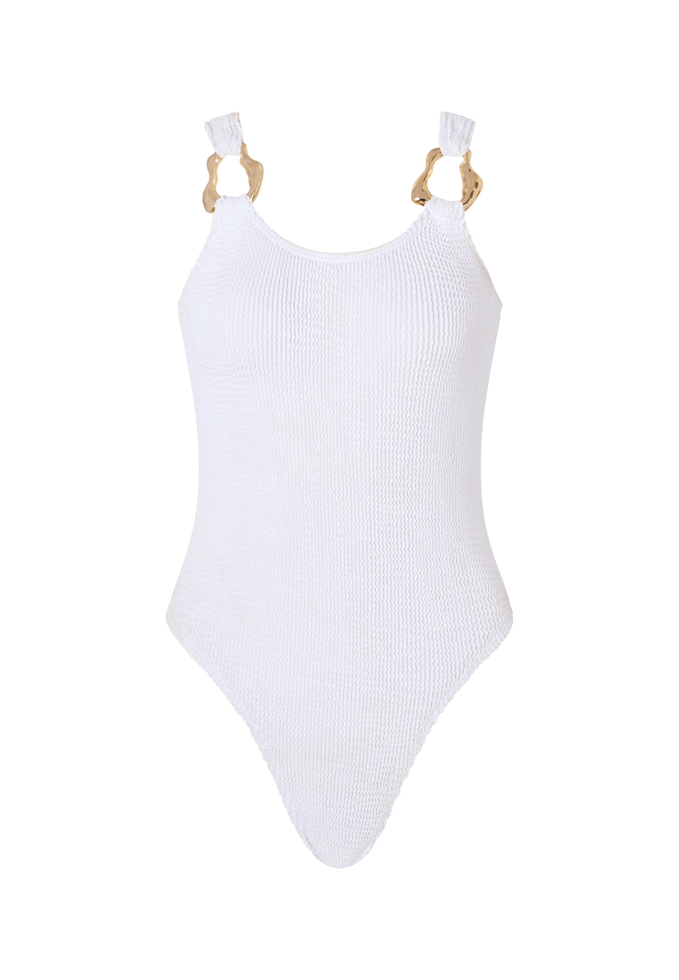 Moda Minx Swimsuit 'Scrunch' in White, Item view
