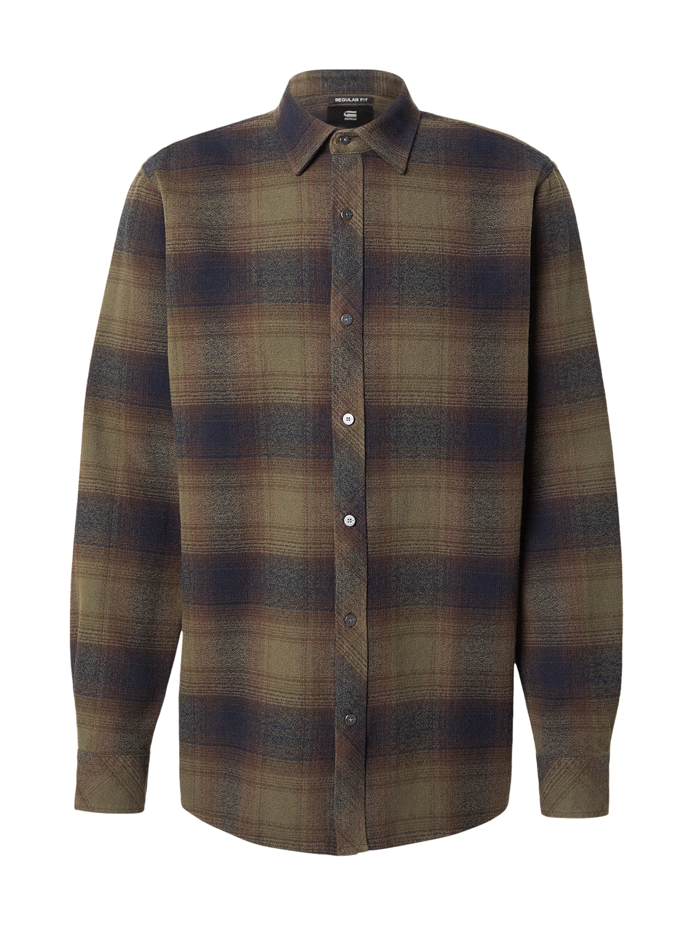 G-STAR Regular fit Overhemd in Groen: voorkant