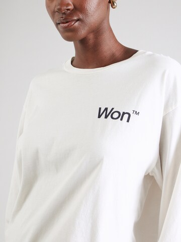 Won Hundred Shirts 'The Staff' i hvid