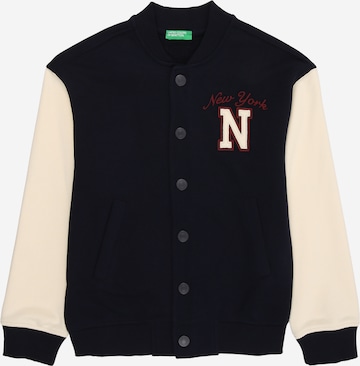 UNITED COLORS OF BENETTON Collegetakki värissä sininen: etupuoli