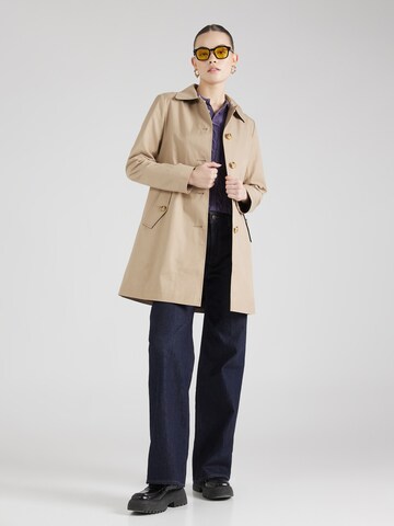 Palton de primăvară-toamnă de la Lauren Ralph Lauren pe maro
