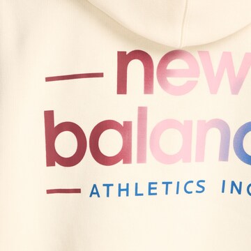 new balance Sweatshirt in Beige