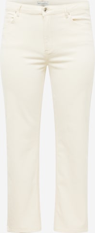 ONLY Carmakoma Regular Jeans 'WILLY' in Beige: predná strana