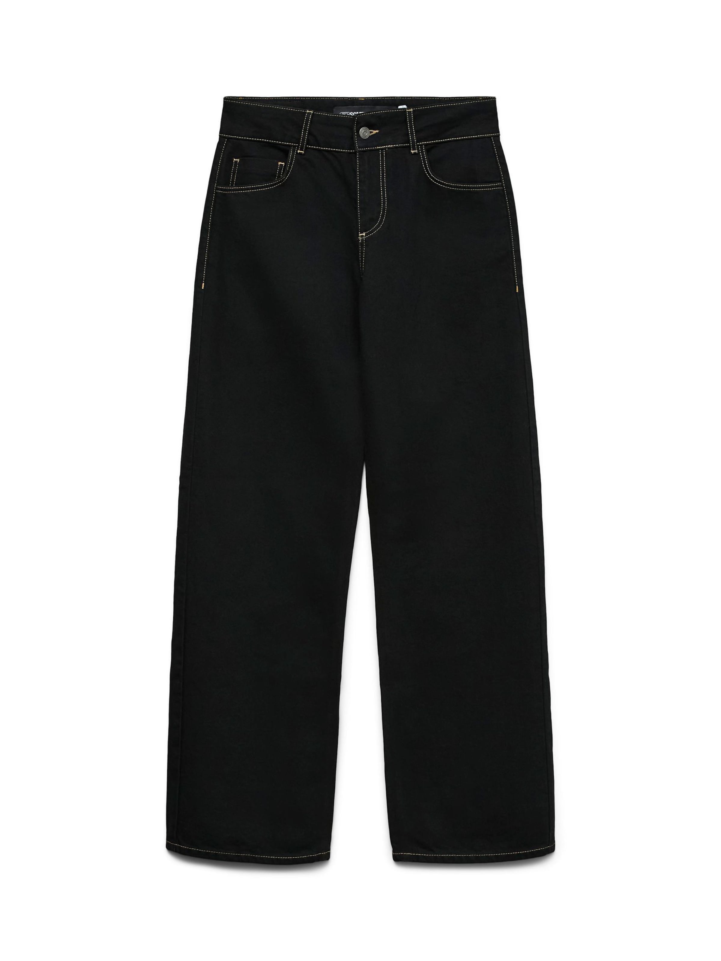 SOMETHINGNEW Regular Jeans 'Rancy' in Black: front
