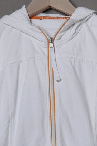Marc Cain Sports Sweatshirt & Zip-Up Hoodie in S in White