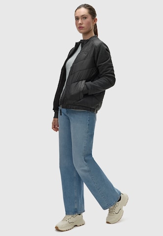 Ragwear Between-season jacket 'Zabava' in Black: front