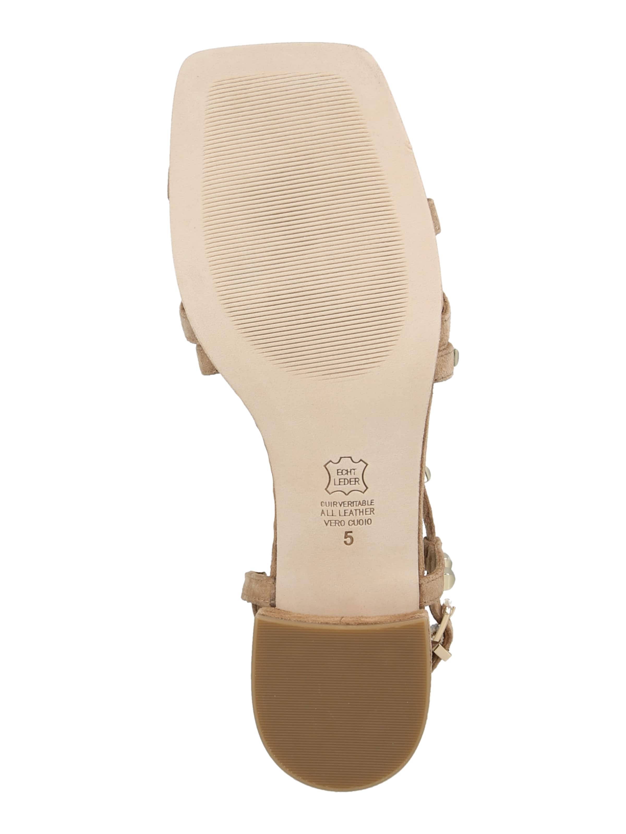 Sandale cu baretă 'Saga' de la Kennel & Schmenger pe maro