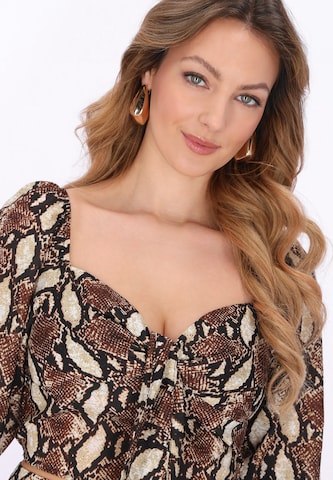 faina - Blusa 'Festive' en Mezcla de colores