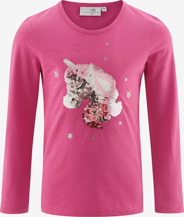 happy girls Shirt in Pink: front