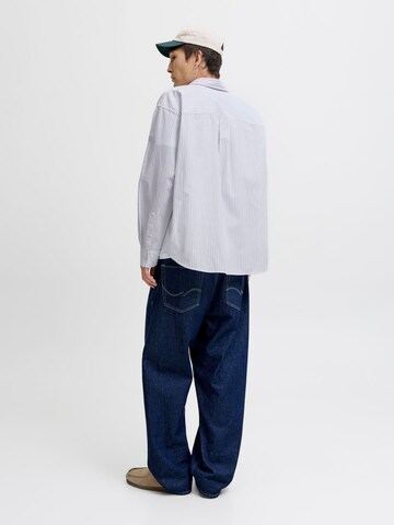 JACK & JONES Regular fit Button Up Shirt in White