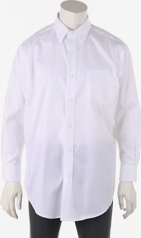 Lauren Ralph Lauren Button Up Shirt in M-L in White: front